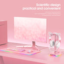 ONIKUMA ST-2 RGB Lighting Headset Holder Stand(Pink)