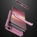 For OPPO Realme 9i GKK Three Stage Splicing PC Phone Case(Rose Gold)
