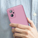 For OPPO Realme 9i GKK Three Stage Splicing PC Phone Case(Rose Gold)