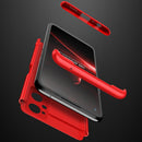 For OPPO Realme 9i GKK Three Stage Splicing PC Phone Case(Red)