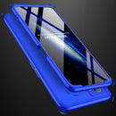 For OPPO Realme 9i GKK Three Stage Splicing PC Phone Case(Blue)
