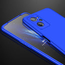For OPPO Realme 9i GKK Three Stage Splicing PC Phone Case(Blue)