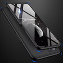 For OPPO Realme 9i GKK Three Stage Splicing PC Phone Case(Black)