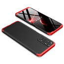 For Xiaomi Redmi Note 11S / 11 Global Version GKK Three Stage Splicing PC Phone Case(Black Red)