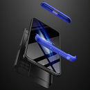 For Xiaomi Redmi Note 11S / 11 Global Version GKK Three Stage Splicing PC Phone Case(Black Blue)