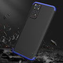 For Xiaomi Redmi Note 11S / 11 Global Version GKK Three Stage Splicing PC Phone Case(Black Blue)