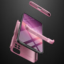 For Xiaomi Redmi Note 11S / 11 Global Version GKK Three Stage Splicing PC Phone Case(Rose Gold)