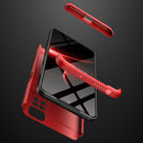 For Xiaomi Redmi Note 11S / 11 Global Version GKK Three Stage Splicing PC Phone Case(Red)