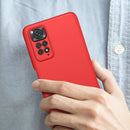 For Xiaomi Redmi Note 11S / 11 Global Version GKK Three Stage Splicing PC Phone Case(Red)