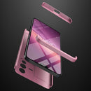 For vivo V23 5G GKK Three Stage Splicing PC Phone Case(Rose Gold)