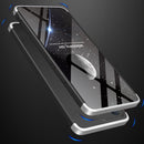 For vivo V23 5G GKK Three Stage Splicing PC Phone Case(Black Silver)