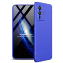 For vivo V23 5G GKK Three Stage Splicing PC Phone Case(Blue)