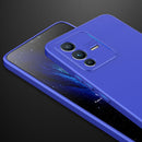 For vivo V23 5G GKK Three Stage Splicing PC Phone Case(Blue)