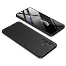 For vivo V23 5G GKK Three Stage Splicing PC Phone Case(Black)