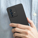For vivo V23 5G GKK Three Stage Splicing PC Phone Case(Black)