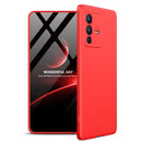 For vivo V23 Pro GKK Three Stage Splicing PC Phone Case(Red)