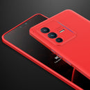 For vivo V23 Pro GKK Three Stage Splicing PC Phone Case(Red)