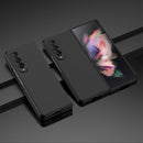 For Samsung Galaxy Z Fold3 5G Oil-sprayed PC Phone Case(Black)