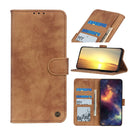 For OPPO Reno7 5G / Find X5 Lite Antelope Texture Magnetic Buckle Flip Leather Phone Case(Brown)