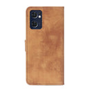For OPPO Reno7 5G / Find X5 Lite Antelope Texture Magnetic Buckle Flip Leather Phone Case(Brown)