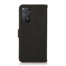 For Xiaomi Redmi Note 11 Pro 5G / 4G KHAZNEH Custer Genuine Leather RFID Phone Case(Black)