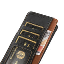 For Xiaomi Redmi Note 11 Pro 5G / 4G KHAZNEH Custer Genuine Leather RFID Phone Case(Black)