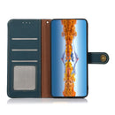 For Xiaomi Redmi Note 11 Pro 5G / 4G KHAZNEH Custer Genuine Leather RFID Phone Case(Green)