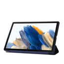 For Samsung Galaxy Tab A8 10.5 2021 TPU Three-fold Horizontal Flip Leather Case(Blue)