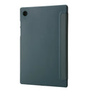 For Samsung Galaxy Tab A8 10.5 2021 TPU Three-fold Horizontal Flip Leather Case(Green)