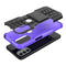 For Motorola Moto G31 / G41 Tire Texture TPU + PC Phone Case with Holder(Purple)