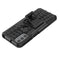 For Motorola Moto G31 / G41 Tire Texture TPU + PC Phone Case with Holder(Black)