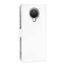 For Nokia G10 / G20 / 6.3 Diamond Texture Leather Phone Case(White)