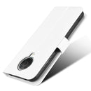 For Nokia G10 / G20 / 6.3 Diamond Texture Leather Phone Case(White)