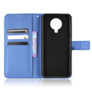 For Nokia G10 / G20 / 6.3 Diamond Texture Leather Phone Case(Blue)