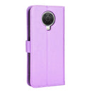 For Nokia G10 / G20 / 6.3 Diamond Texture Leather Phone Case(Purple)
