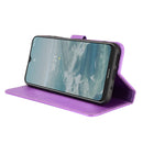 For Nokia G10 / G20 / 6.3 Diamond Texture Leather Phone Case(Purple)
