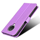 For Nokia G10 / G20 / 6.3 Diamond Texture Leather Phone Case(Purple)