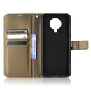 For Nokia G10 / G20 / 6.3 Diamond Texture Leather Phone Case(Brown)