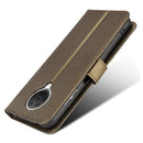 For Nokia G10 / G20 / 6.3 Diamond Texture Leather Phone Case(Brown)