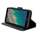 For Nokia C01 Plus Diamond Texture Leather Phone Case(Black)