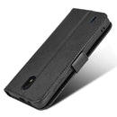 For Nokia C01 Plus Diamond Texture Leather Phone Case(Black)