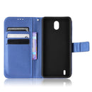 For Nokia C01 Plus Diamond Texture Leather Phone Case(Blue)