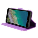 For Nokia C01 Plus Diamond Texture Leather Phone Case(Purple)