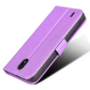 For Nokia C01 Plus Diamond Texture Leather Phone Case(Purple)