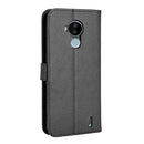 For Nokia C30 Diamond Texture Leather Phone Case(Black)
