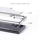 For Samsung Galaxy S22 5G Crystal Clear Series PC + TPU Phone Case(Transparent)