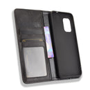 For Asus Zenfone 8 / 8Z Magnetic Buckle Retro Crazy Horse Leather Phone Case(Black)
