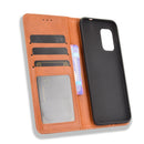 For Asus Zenfone 8 / 8Z Magnetic Buckle Retro Crazy Horse Leather Phone Case(Brown)