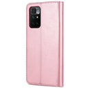 For Xiaomi Redmi Note 11 4G Global / Note 11S AZNS Skin Feel Calf Texture Horizontal Flip Leather Phone Case(Rose Gold)