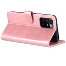 For Xiaomi Redmi Note 11 4G Global / Note 11S AZNS Skin Feel Calf Texture Horizontal Flip Leather Phone Case(Rose Gold)